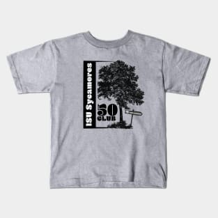 ISU Sycamore Theater 50 Club (B/W Design) Kids T-Shirt